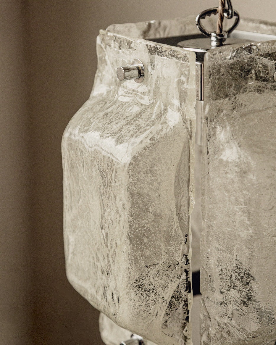 Italian Glass Pendant Light