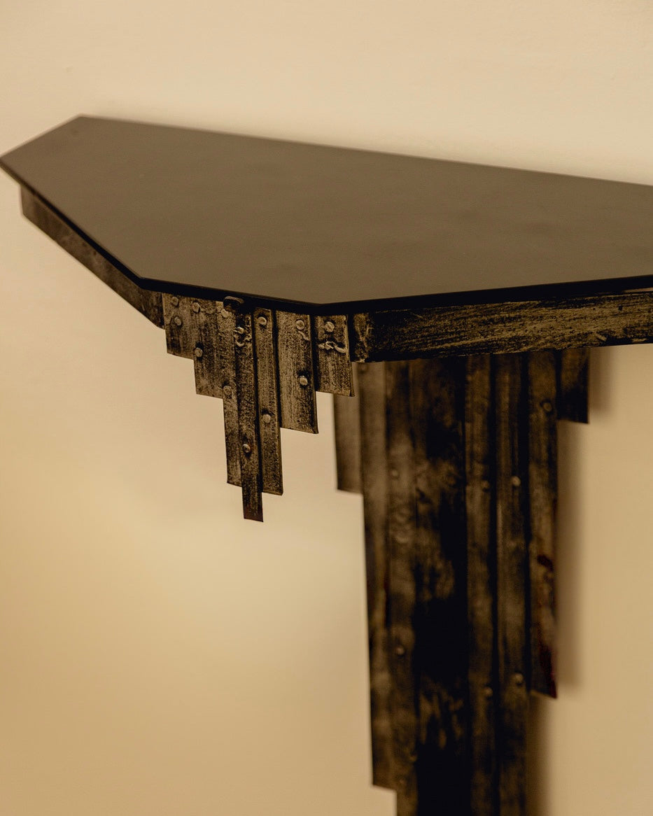 Sculptural Console Table