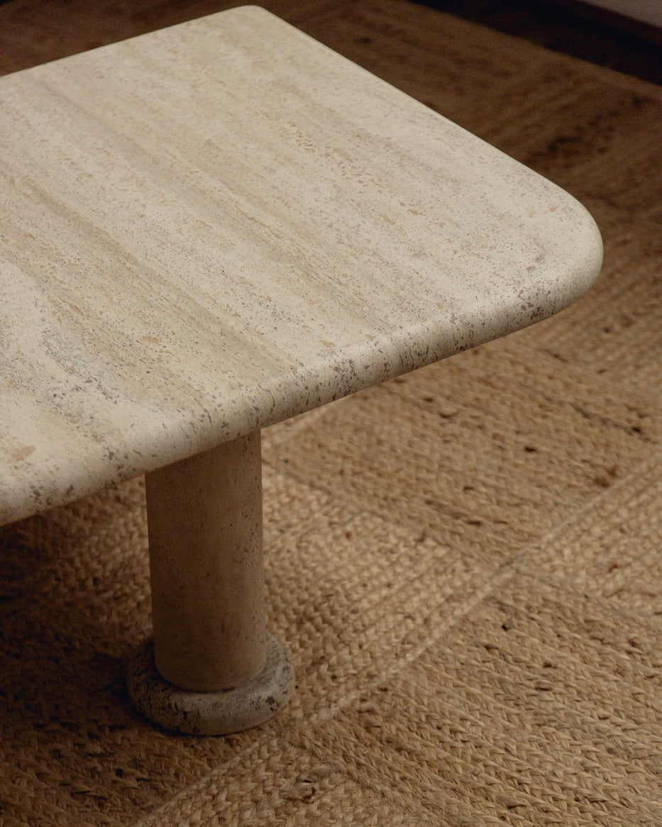 Travertine Coffee Table