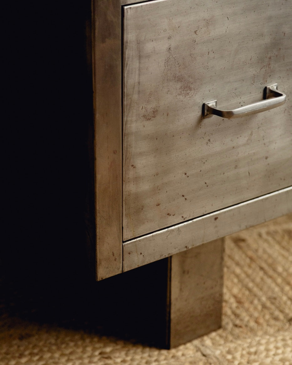 Steel Pedestal Desk