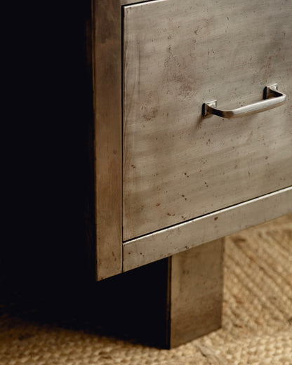 Steel Pedestal Desk