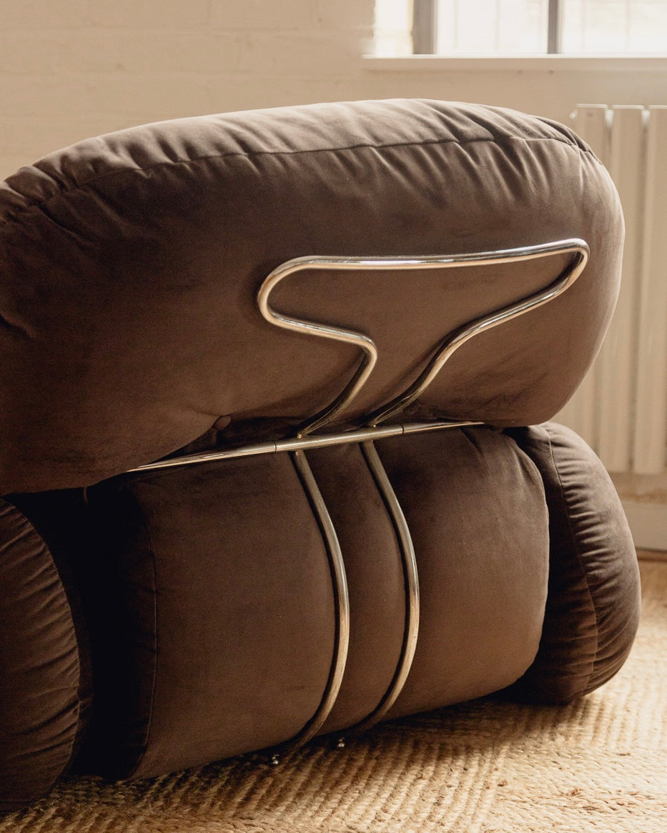 Italian Armchairs by Adriano Piazzesi