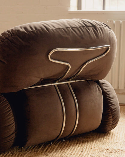 Italian Armchairs by Adriano Piazzesi