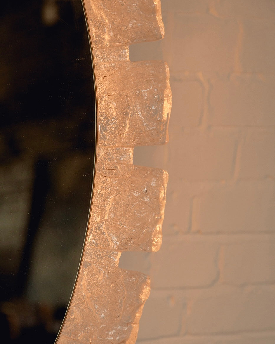 Large Backlit Mirror by Egon Hillebrand