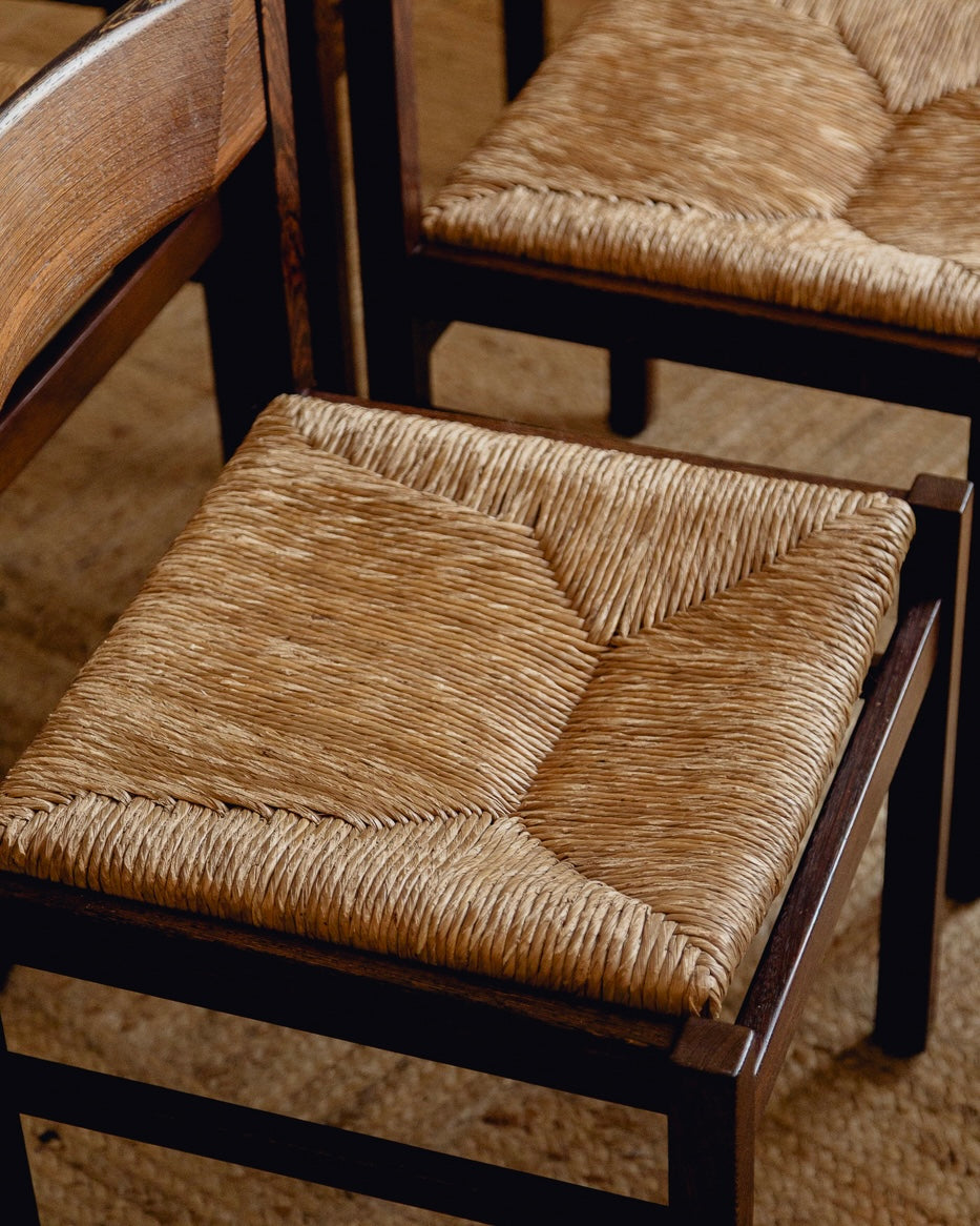Italian Rush Dining Chairs
