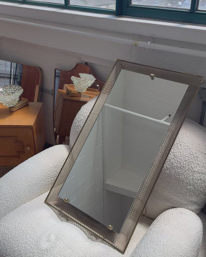 Mid Century Backlit Mirror